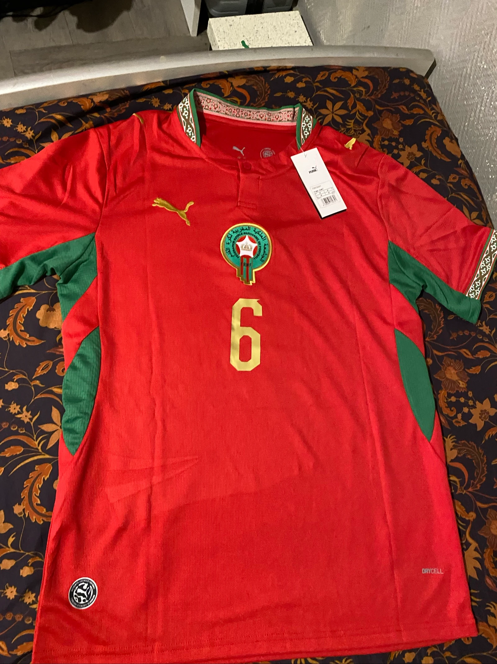 Maillot puma Maroc Bouaddi 20226